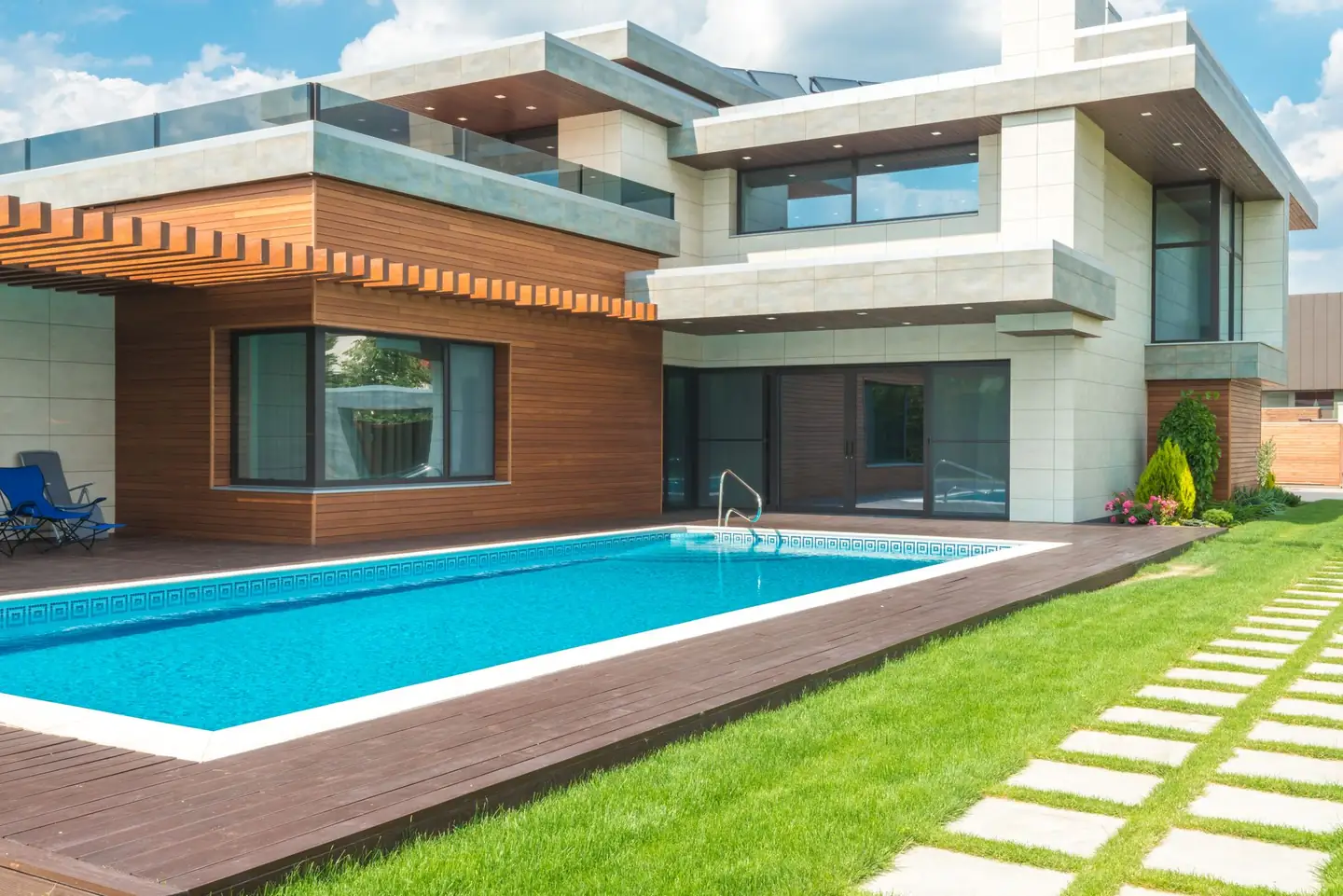 Swimming pool built in Springside, NSW